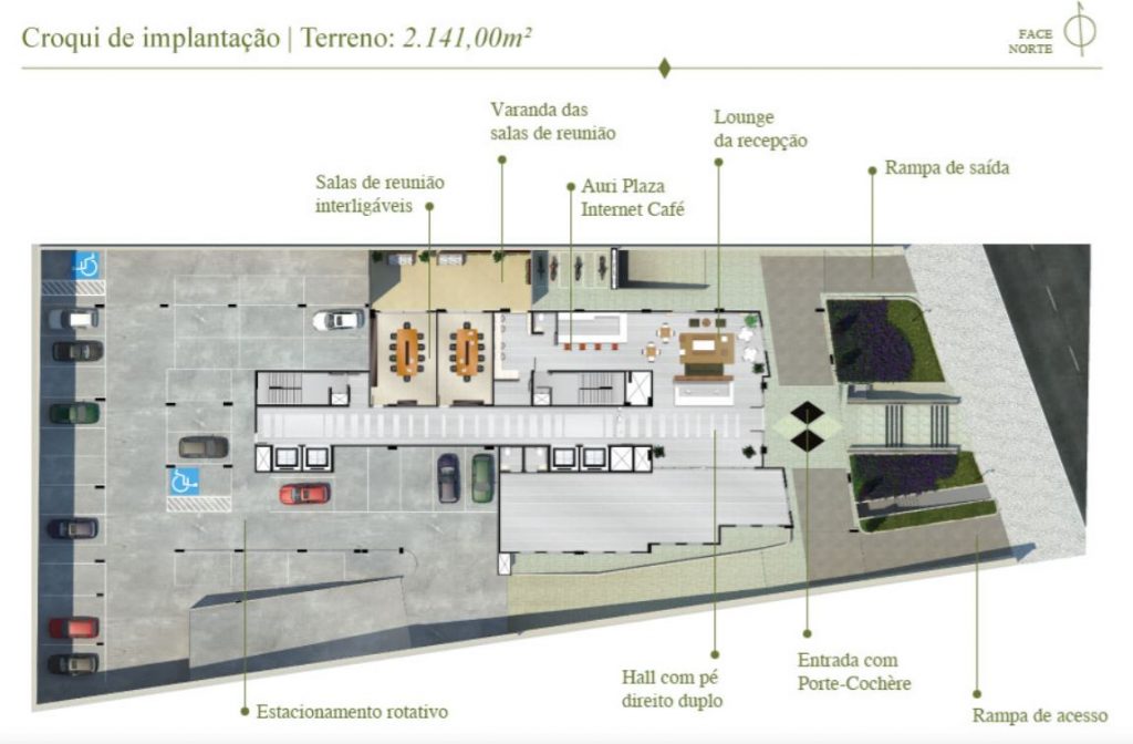 Auri Plaza Garten – Implantação