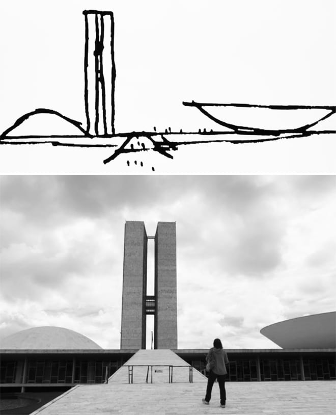 Foto de uma construção composta por Alvenaria de Vedação ou Convencional