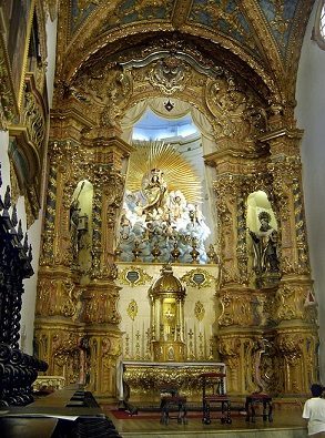 Altar-mor Basílica Nossa Senhora do Carmo