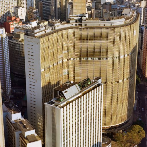 O Edifício Copan está localizado no coração de São Paulo
