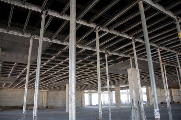 Exemplo do descarte de materiais em uma obra