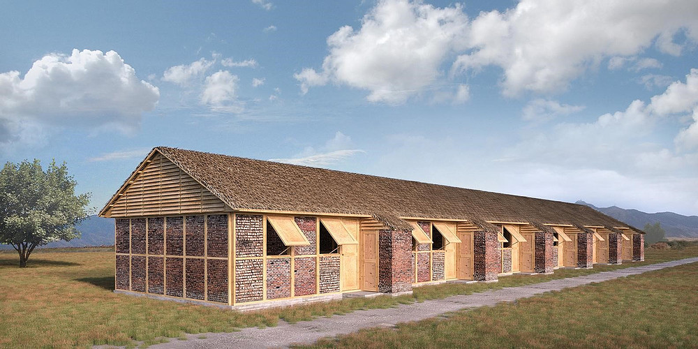 Exemplo de Arquitetura Vernacular em climas frios na Capadócia
