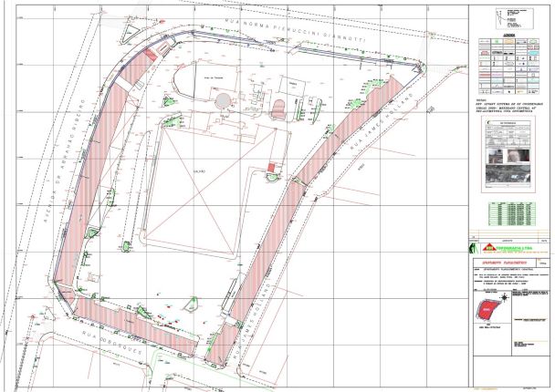 Exemplo de projeto de levantamento planialtimétrico