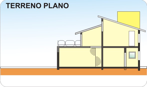 Processo de terraplanagem em um terreno