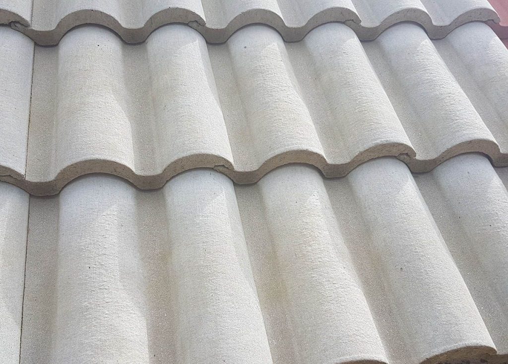Telhas de concreto