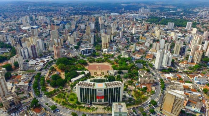 Goiânia, a capital do estado de Goiás