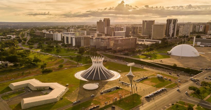 A capital brasileira Brasília, foi inaugurada em 1960