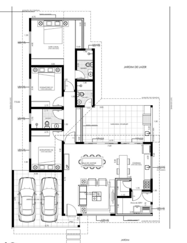 Planta Baixa – Anteprojeto Arquitetura