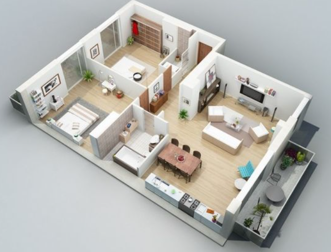 Modelo 3D – Anteprojeto Arquitetura