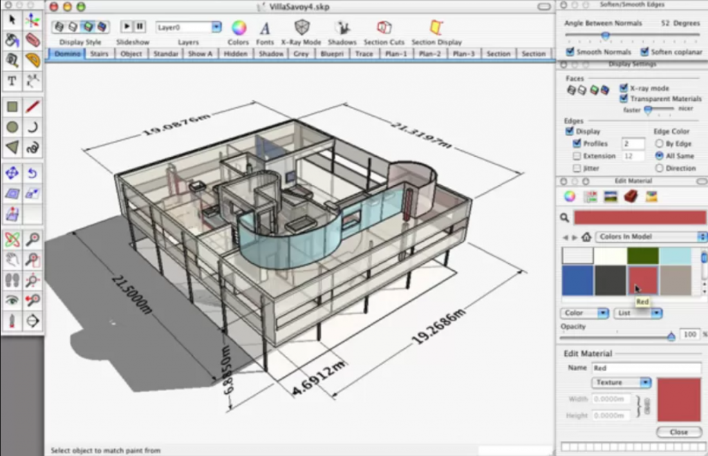 Interface – Sketchup