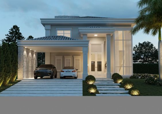 Exemplo de ambiente com iluminação natural e objetos neoclássicos como lustres