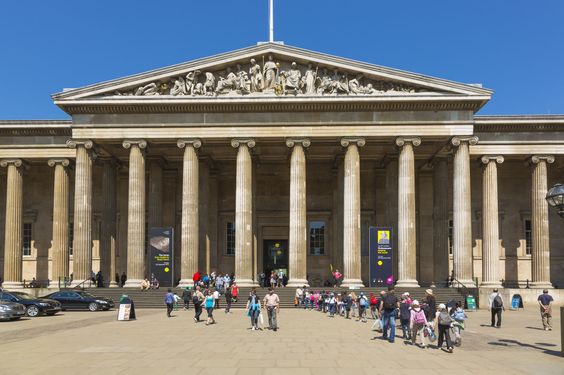 Parte da Sala de leitura do Museu Britânico