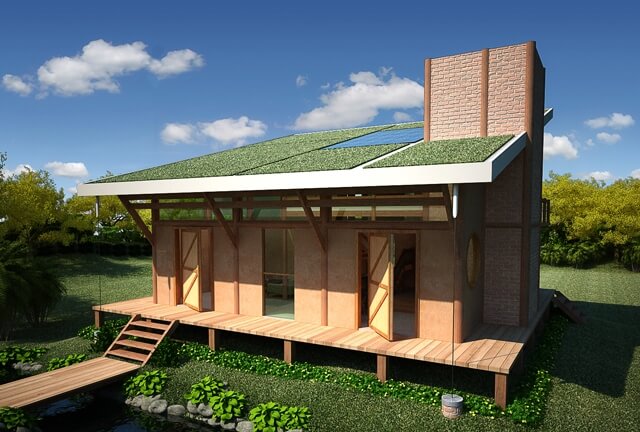 Muro sendo construído com pedras