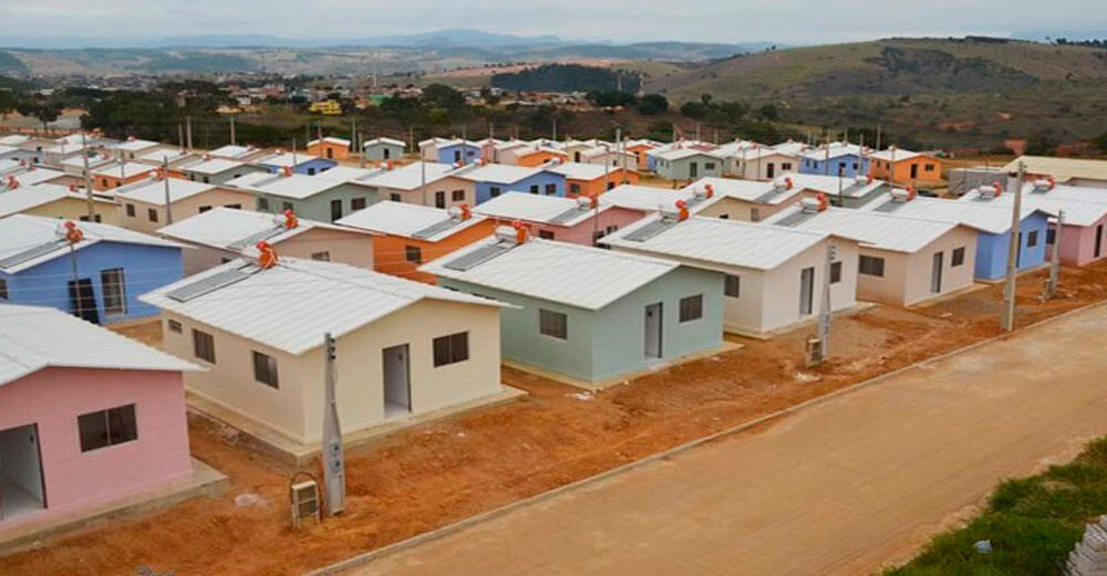 Unidades habitacionais construídas por meio do CDHU
